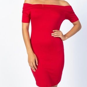 Rose red Dress
